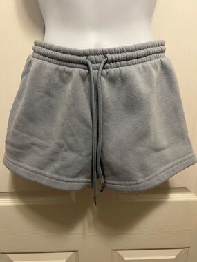Always Girls Light Gray Fleece Athletic Shorts